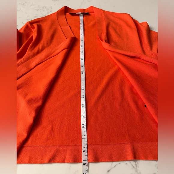 Tommy Hilfiger orange short cardigan - Picture 7 of 9